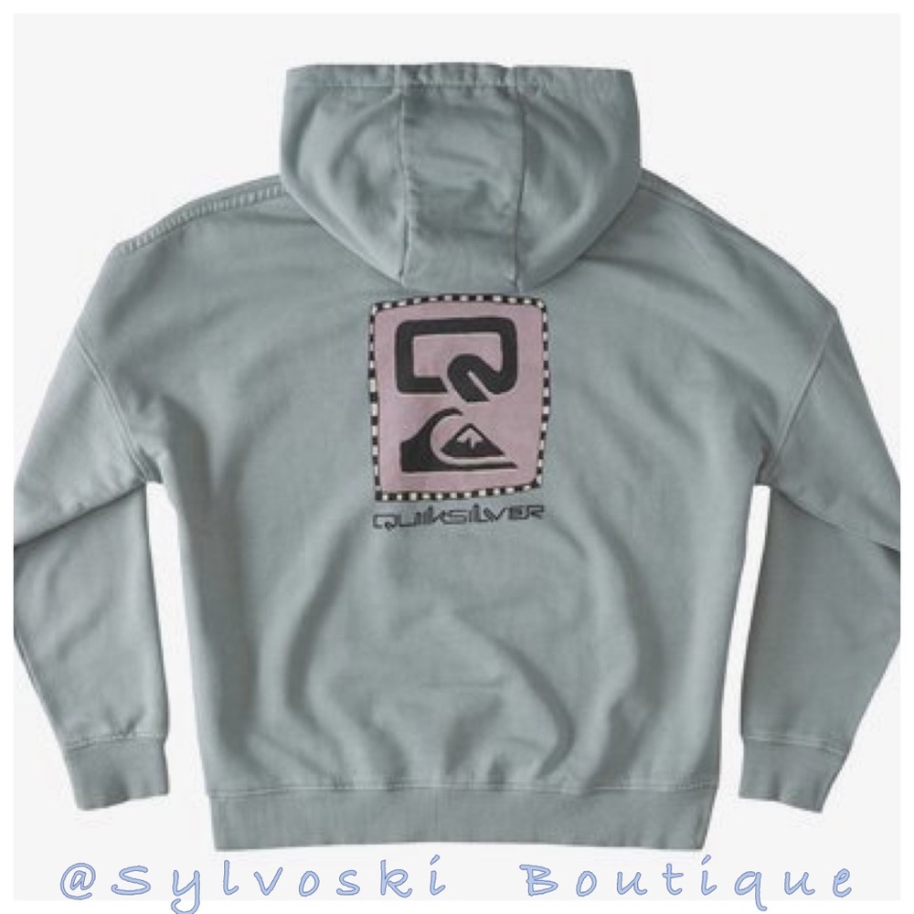 🔥Quiksilver HER BOXY FLEECE HOODIE. NWT